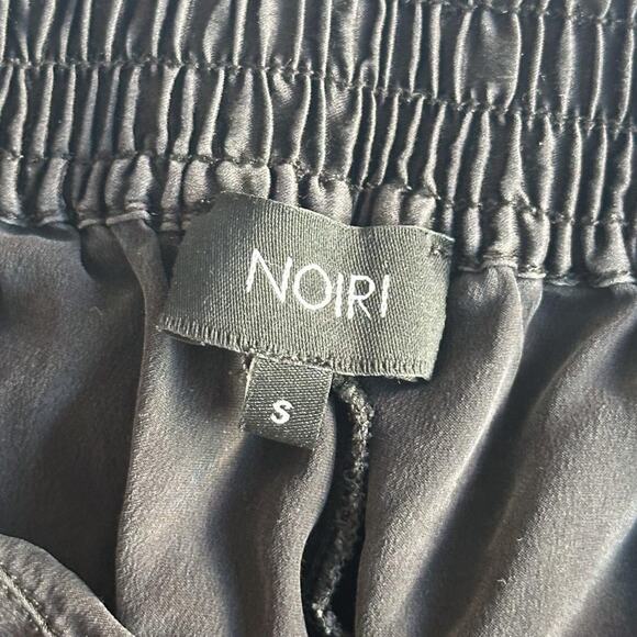 Noiri the Label Charlotte Silk Pajama Pants in Black - Picture 6 of 7